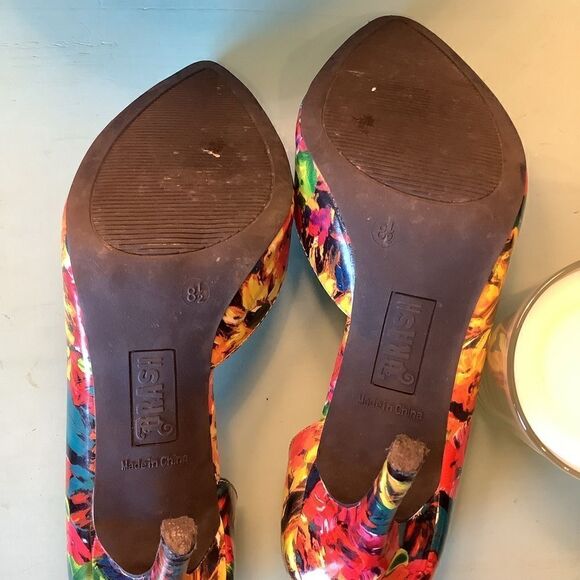 Brash Brilliantly Floral Stilettos 👠 🌸🌼🪻🌺💐🌻 - Picture 5 of 6